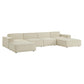 Restore 6-Piece Performance Fabric Upholstered Modular Sectional Sofa by Modway