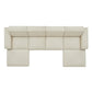 Restore 6-Piece Performance Fabric Upholstered Modular Sectional Sofa by Modway