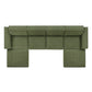 Restore 6-Piece Performance Fabric Upholstered Modular Sectional Sofa by Modway