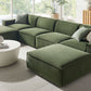 Restore 6-Piece Performance Fabric Upholstered Modular Sectional Sofa by Modway