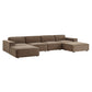 Restore 6-Piece Performance Fabric Upholstered Modular Sectional Sofa by Modway