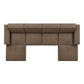 Restore 6-Piece Performance Fabric Upholstered Modular Sectional Sofa by Modway