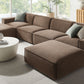 Restore 6-Piece Performance Fabric Upholstered Modular Sectional Sofa by Modway