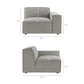 Restore 6-Piece Performance Fabric Upholstered Modular Sectional Sofa by Modway