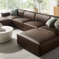 Restore 6-Piece Vegan Leather Modular Sectional Sofa by Modway