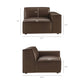 Restore 6-Piece Vegan Leather Modular Sectional Sofa by Modway