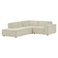 Restore 3-Piece Performance Fabric Upholstered Modular L-Shaped Sectional Sofa by Modway