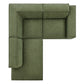Restore 3-Piece Performance Fabric Upholstered Modular L-Shaped Sectional Sofa by Modway