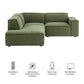 Restore 3-Piece Performance Fabric Upholstered Modular L-Shaped Sectional Sofa by Modway