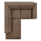 Restore 3-Piece Performance Fabric Upholstered Modular L-Shaped Sectional Sofa by Modway