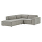 Restore 3-Piece Performance Fabric Upholstered Modular L-Shaped Sectional Sofa by Modway