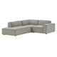 Restore 3-Piece Performance Fabric Upholstered Modular L-Shaped Sectional Sofa by Modway