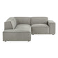 Restore 3-Piece Performance Fabric Upholstered Modular L-Shaped Sectional Sofa by Modway