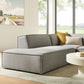 Restore 3-Piece Performance Fabric Upholstered Modular L-Shaped Sectional Sofa by Modway