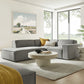 Restore 3-Piece Performance Fabric Upholstered Modular L-Shaped Sectional Sofa by Modway