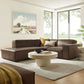 Restore 3-Piece Vegan Leather Modular L-Shaped Sectional Sofa by Modway