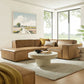 Restore 3-Piece Vegan Leather Modular L-Shaped Sectional Sofa by Modway