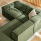 Restore 3-Piece Performance Fabric Upholstered Modular L-Shaped Sectional Sofa by Modway