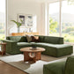 Restore 3-Piece Performance Fabric Upholstered Modular L-Shaped Sectional Sofa by Modway