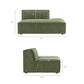 Restore 3-Piece Performance Fabric Upholstered Modular L-Shaped Sectional Sofa by Modway