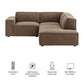 Restore 3-Piece Performance Fabric Upholstered Modular L-Shaped Sectional Sofa by Modway