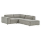 Restore 3-Piece Performance Fabric Upholstered Modular L-Shaped Sectional Sofa by Modway