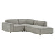 Restore 3-Piece Performance Fabric Upholstered Modular L-Shaped Sectional Sofa by Modway