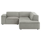 Restore 3-Piece Performance Fabric Upholstered Modular L-Shaped Sectional Sofa by Modway