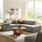 Restore 3-Piece Performance Fabric Upholstered Modular L-Shaped Sectional Sofa by Modway