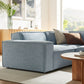 Restore 3-Piece Performance Fabric Upholstered Modular L-Shaped Sectional Sofa by Modway