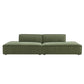 Restore 2-Piece Performance Fabric Upholstered Modular Loveseat by Modway