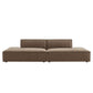 Restore 2-Piece Performance Fabric Upholstered Modular Loveseat by Modway