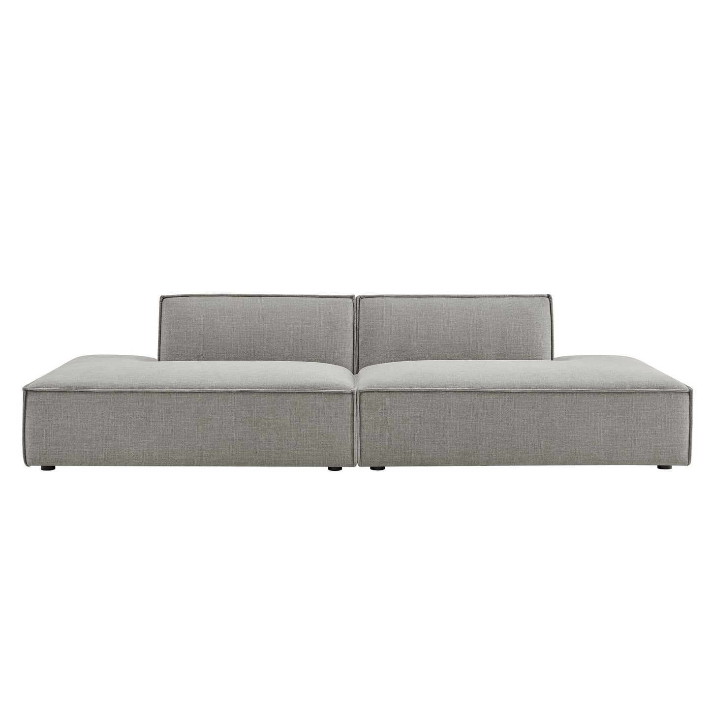 Restore 2-Piece Performance Fabric Upholstered Modular Loveseat by Modway