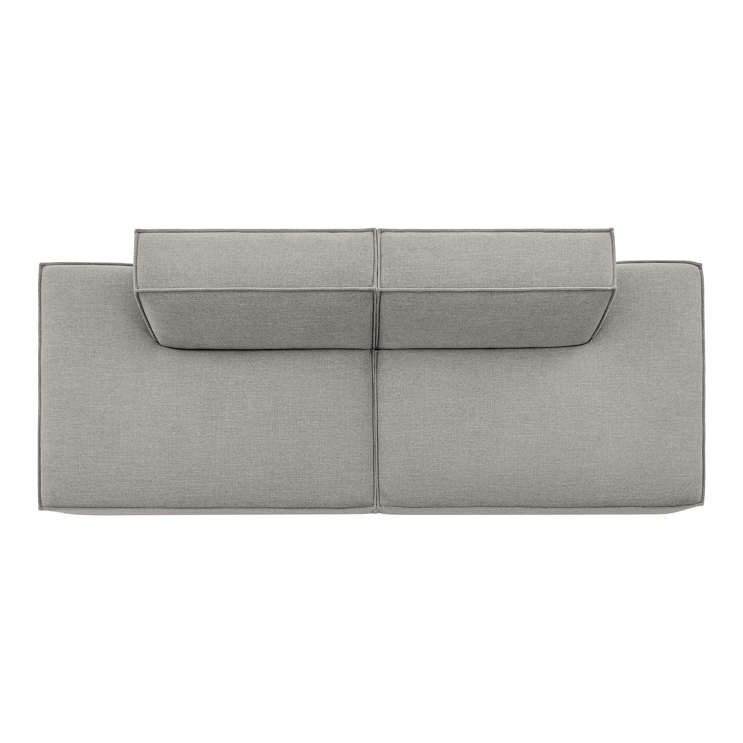 Restore 2-Piece Performance Fabric Upholstered Modular Loveseat by Modway
