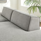 Restore 2-Piece Performance Fabric Upholstered Modular Loveseat by Modway