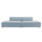 Restore 2-Piece Performance Fabric Upholstered Modular Loveseat by Modway