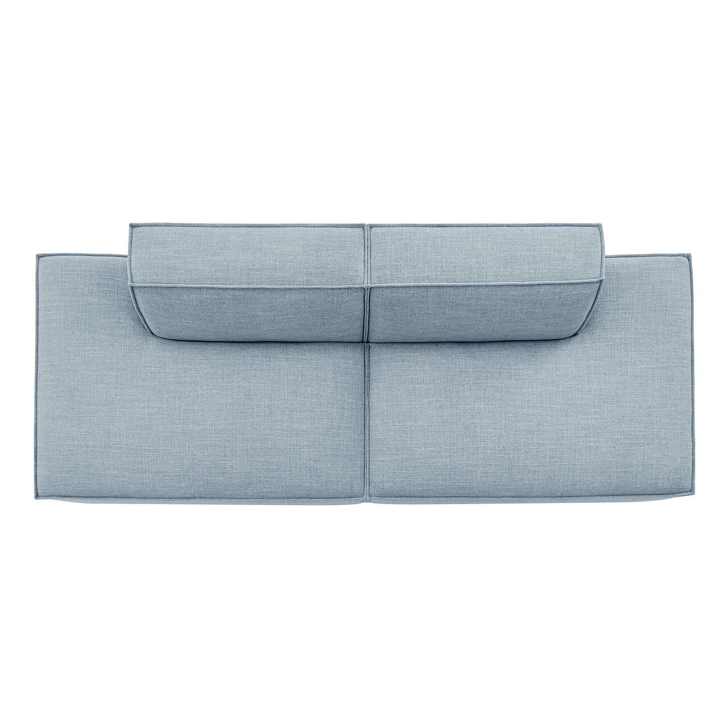 Restore 2-Piece Performance Fabric Upholstered Modular Loveseat by Modway