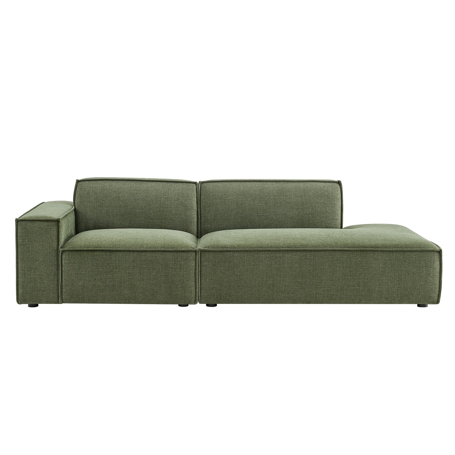 Restore 2-Piece Performance Fabric Upholstered Modular Loveseat by Modway