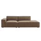 Restore 2-Piece Performance Fabric Upholstered Modular Loveseat by Modway