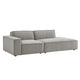 Restore 2-Piece Performance Fabric Upholstered Modular Loveseat by Modway