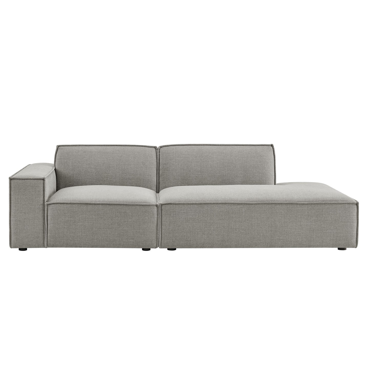 Restore 2-Piece Performance Fabric Upholstered Modular Loveseat by Modway