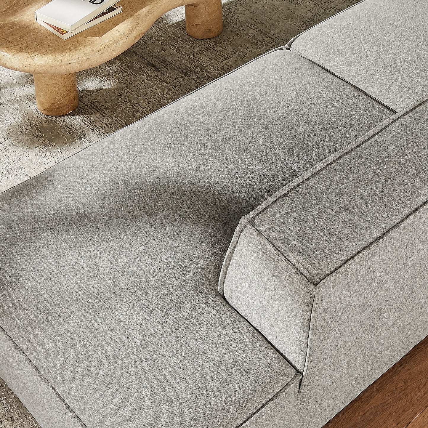 Restore 2-Piece Performance Fabric Upholstered Modular Loveseat by Modway