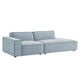 Restore 2-Piece Performance Fabric Upholstered Modular Loveseat by Modway