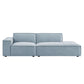 Restore 2-Piece Performance Fabric Upholstered Modular Loveseat by Modway