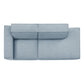 Restore 2-Piece Performance Fabric Upholstered Modular Loveseat by Modway