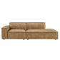 Restore 2-Piece Vegan Leather Modular Loveseat by Modway