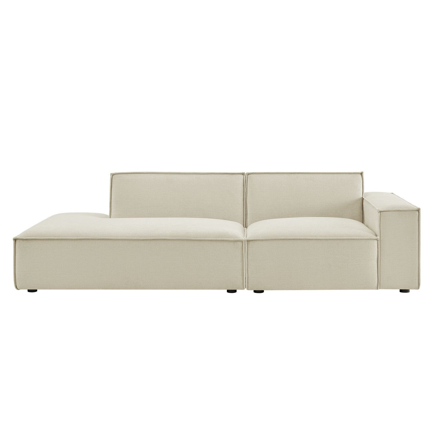 Restore 2-Piece Performance Fabric Upholstered Modular Loveseat by Modway