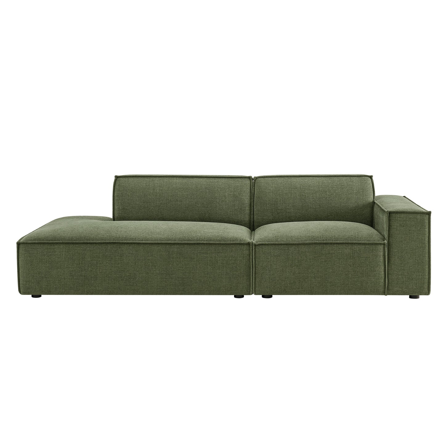 Restore 2-Piece Performance Fabric Upholstered Modular Loveseat by Modway