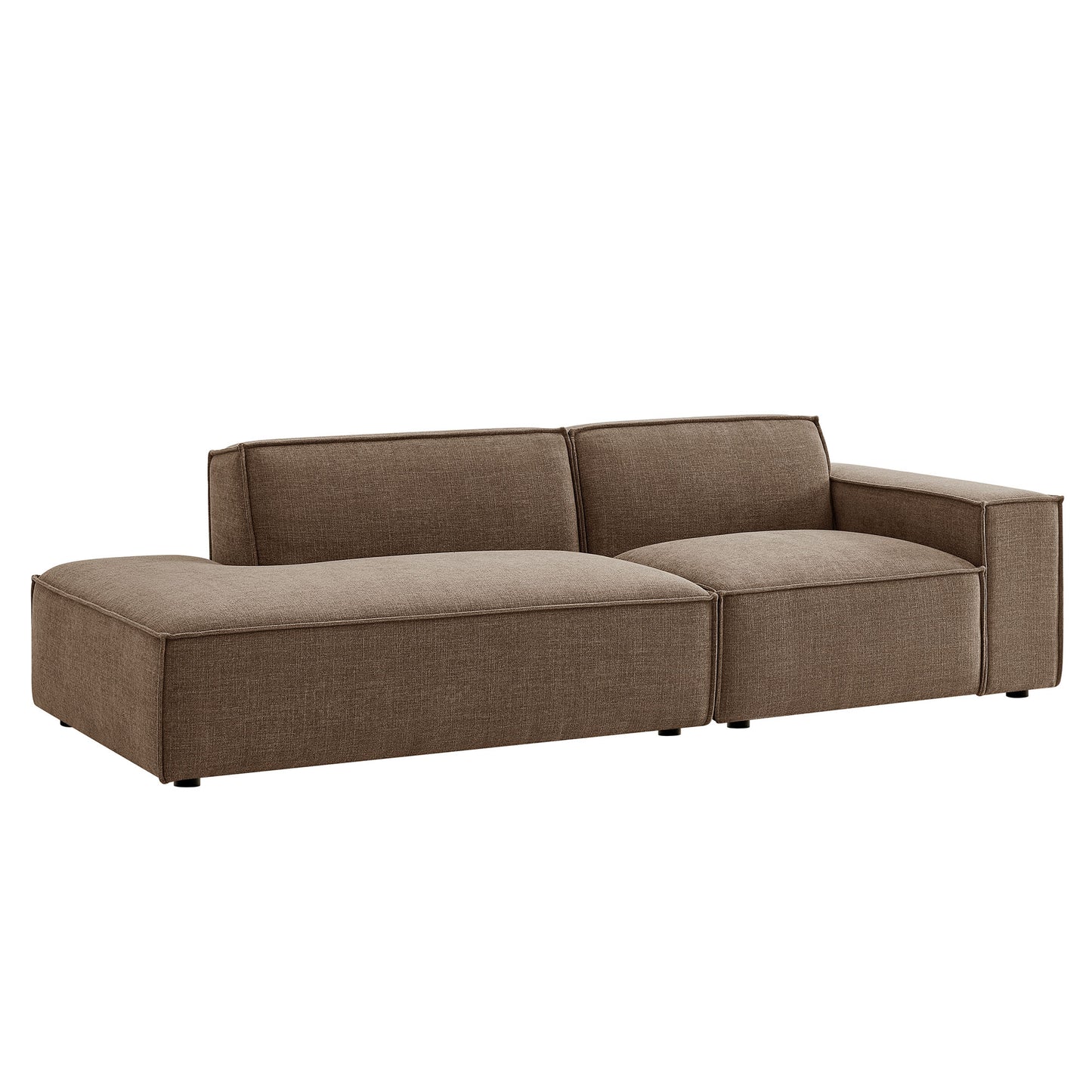 Restore 2-Piece Performance Fabric Upholstered Modular Loveseat by Modway