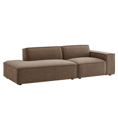 Restore 2-Piece Performance Fabric Upholstered Modular Loveseat by Modway